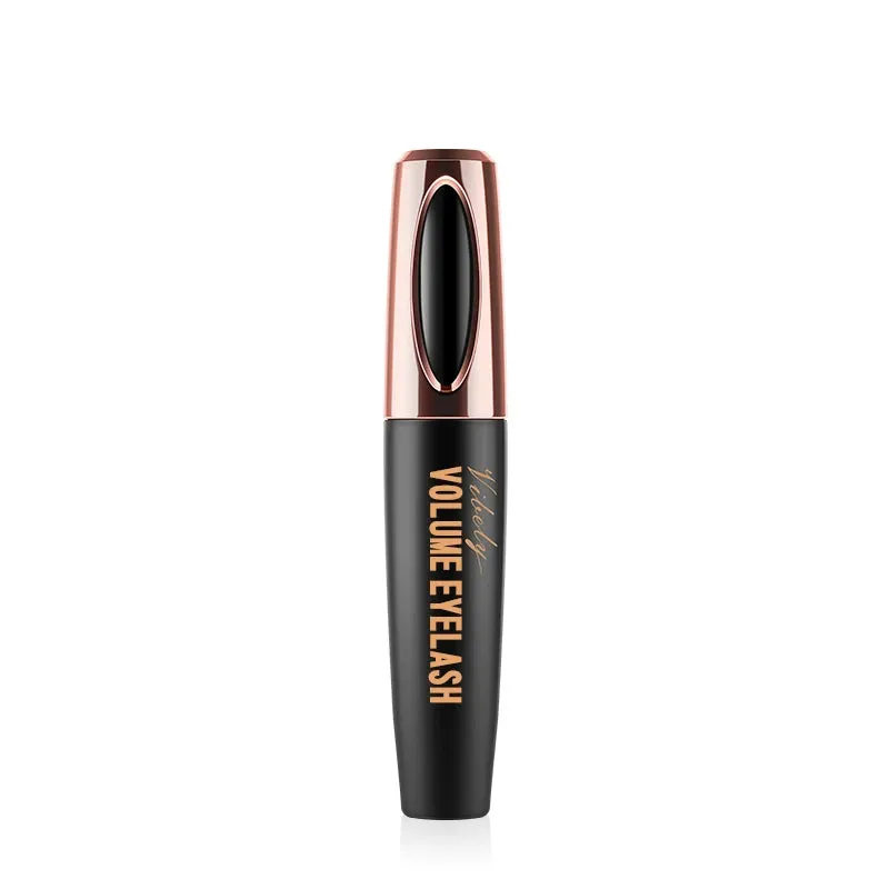 4D Curling Lengthens Black Thick Big Eye Bright Mascara