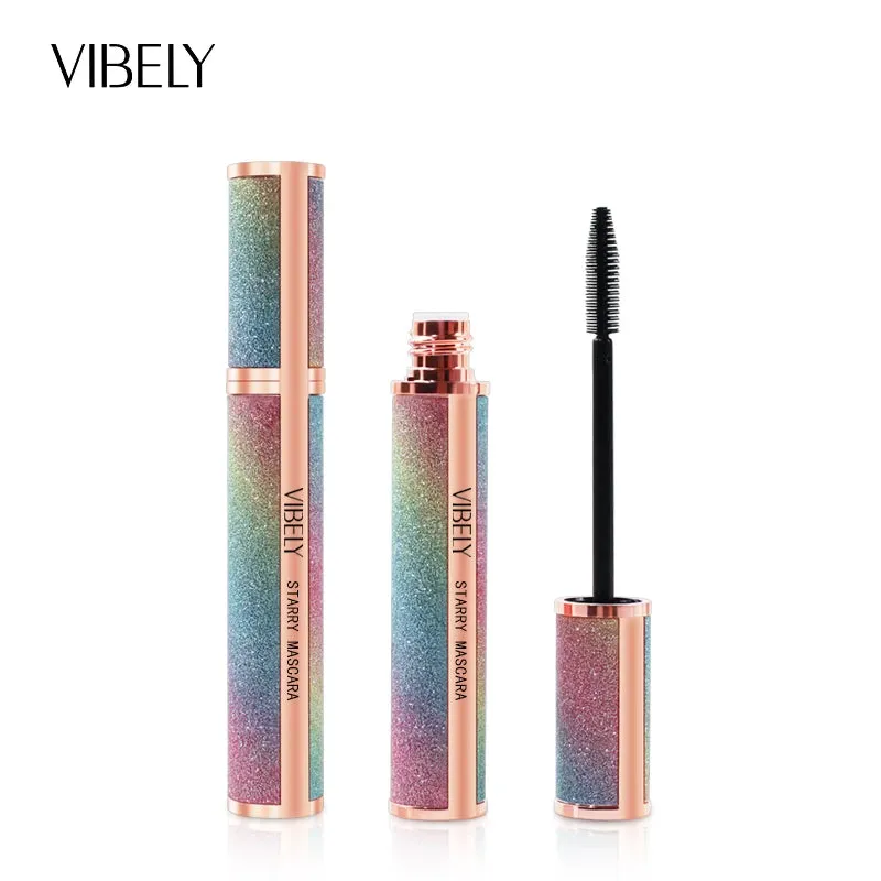 4D Curling Lengthens Black Thick Big Eye Bright Mascara