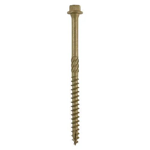50 x Timber Hex Head Screws