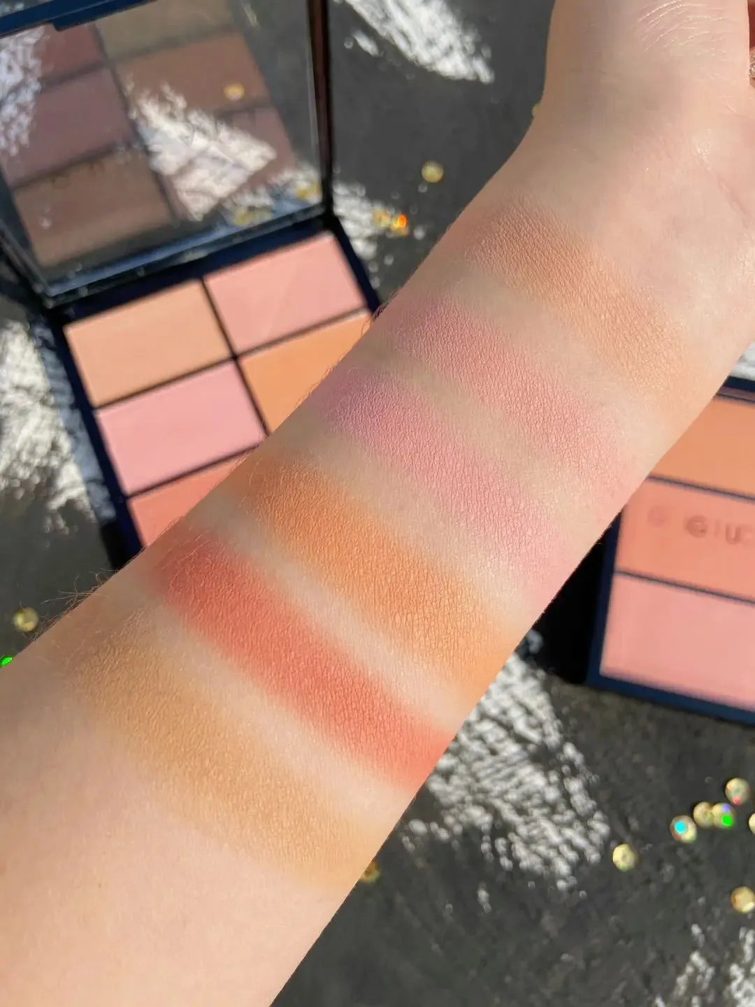6-color Blush Palette 6-color Blush Palette Matte Natural Blush Long-lasting Color Rouge