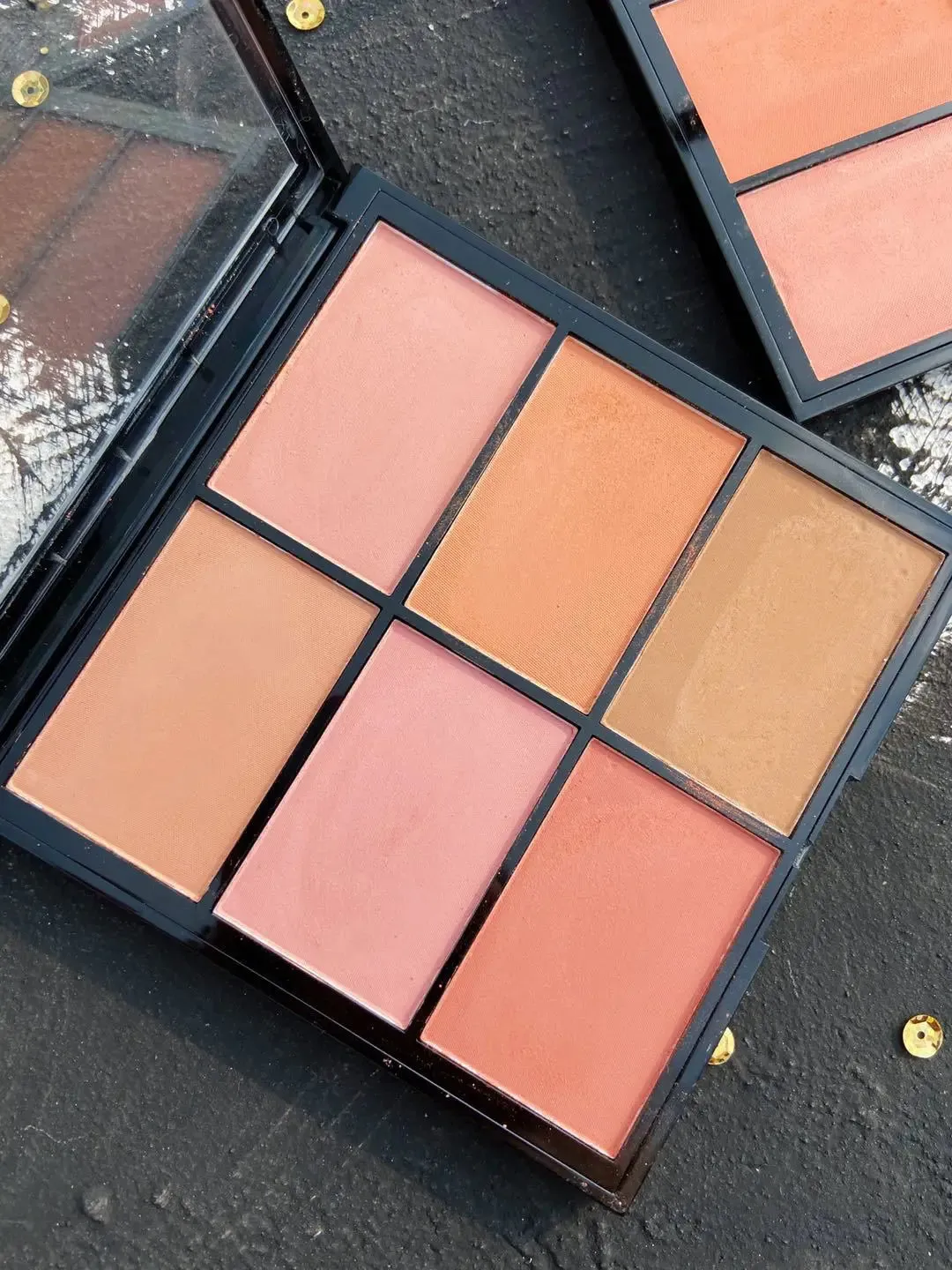 6-color Blush Palette 6-color Blush Palette Matte Natural Blush Long-lasting Color Rouge