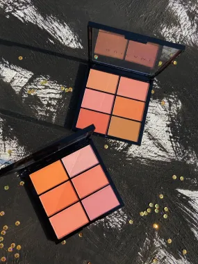 6-color Blush Palette 6-color Blush Palette Matte Natural Blush Long-lasting Color Rouge