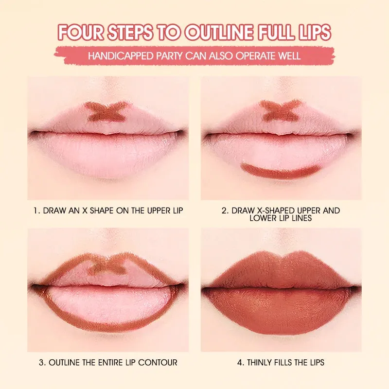 8 Colors Lip Liner Pencil