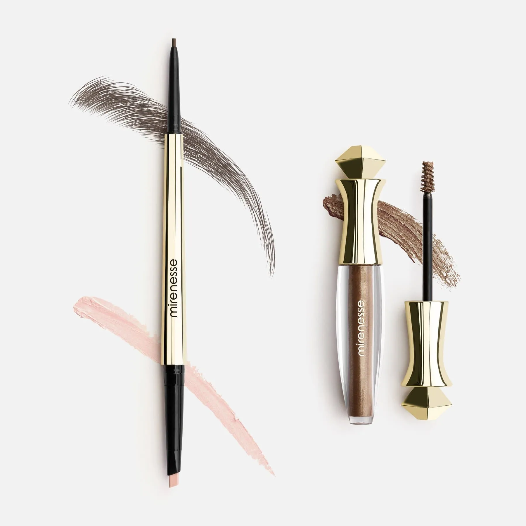 All Day Micro Brow Pencil   Shaping Mascara 3.Cappuccino