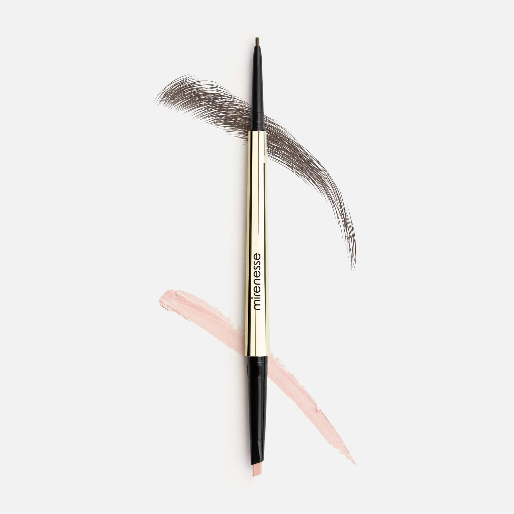All Day Micro Brow Pencil   Shaping Mascara 3.Cappuccino