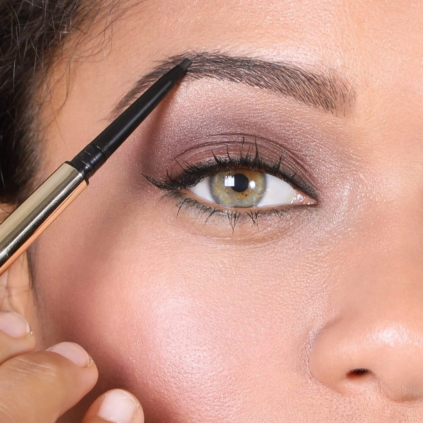 All Day Micro Brow Pencil   Shaping Mascara 3.Cappuccino
