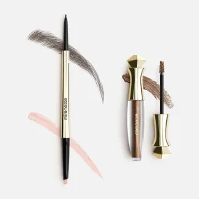All Day Micro Brow Pencil   Shaping Mascara 3.Cappuccino