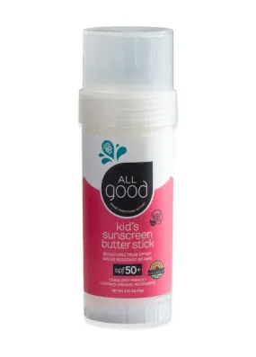 All Good SPF 50  Kid’s Mineral Sunscreen Butter Stick 2.75oz