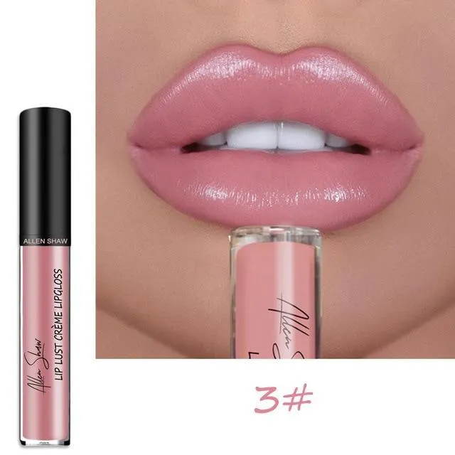 Allen Shaw Liquid Lipstick Moisturizing Waterproof Gloss