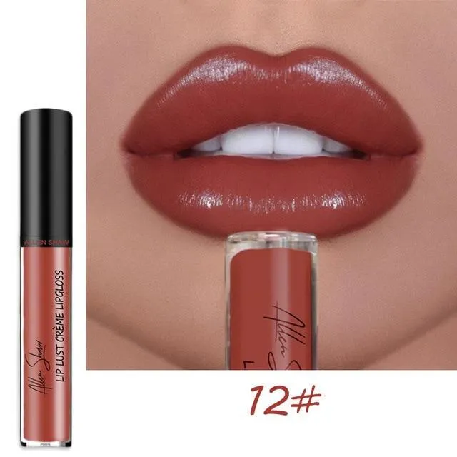 Allen Shaw Liquid Lipstick Moisturizing Waterproof Gloss
