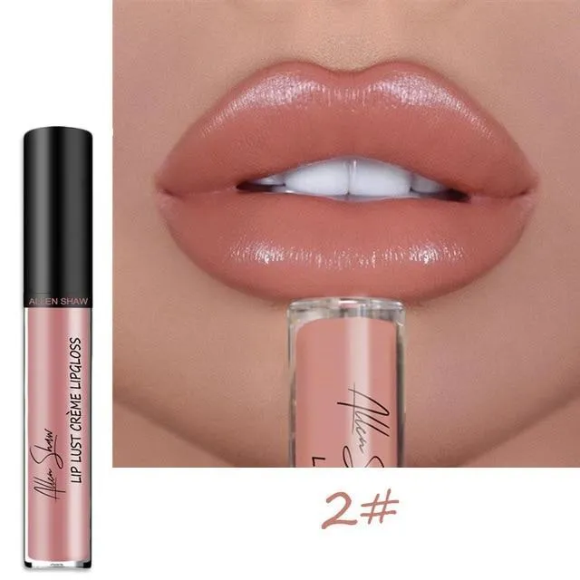Allen Shaw Liquid Lipstick Moisturizing Waterproof Gloss