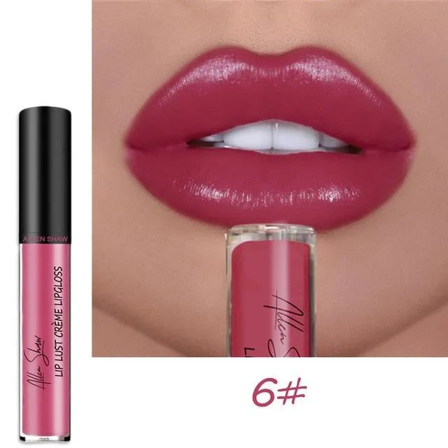Allen Shaw Liquid Lipstick Moisturizing Waterproof Gloss