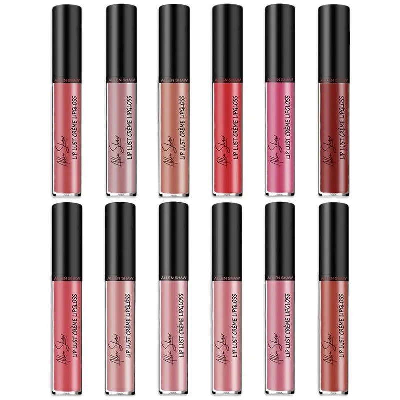 Allen Shaw Liquid Lipstick Moisturizing Waterproof Gloss