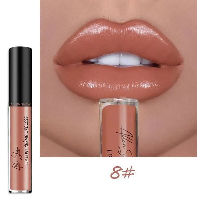 Allen Shaw Liquid Lipstick Moisturizing Waterproof Gloss