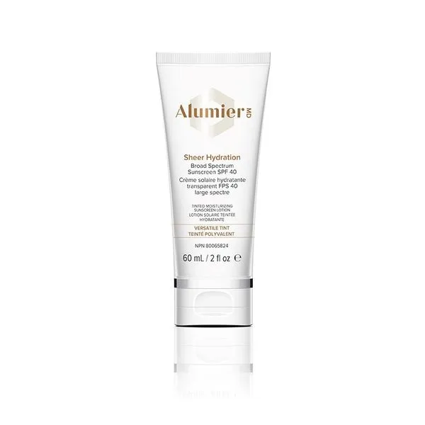 Alumier MD Sheer Hydration Broad Spectrum SPF 40 - Versatile  Tinted 60ml