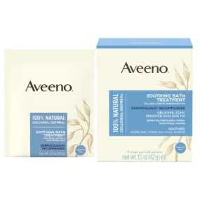 Bath Additive Aveeno® 1.5 oz. Individual Packet Unscented Powder - Johnson & Johnson Consumer  Mfr# 10381370036408