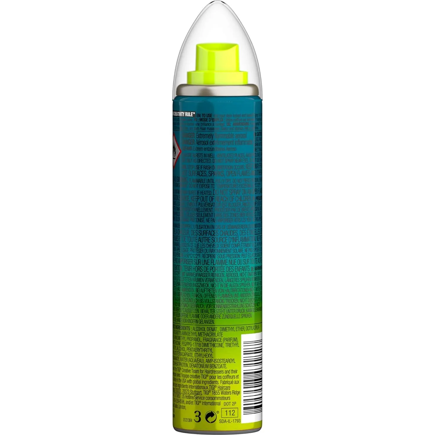 Bed Head TIGI Masterpiece Hair Spray with Extra Strong Hold & Glossy Finish, Controls Frizz Hair Setting Spray, Strong Hold Formula, 80 ml