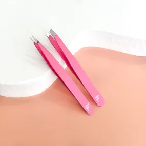 Bella Beauty Pro - Capri Pink Tweezer SET