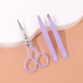 Bella Beauty Pro - Purple Capri Collection Set (Pointed   Slanted   Scissors)