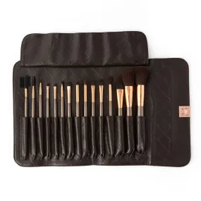 BH Cosmetics Rose Gold 15 Piece Brush Set
