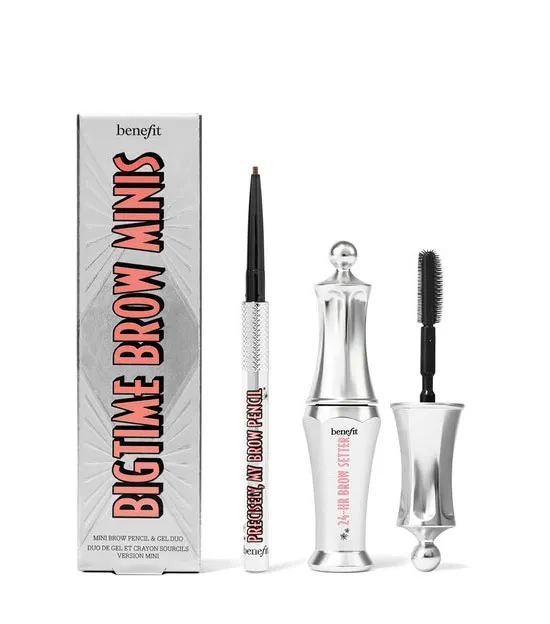 Bigtime Brow Minis Value Set-Shade 4.5 Neutral Deep Brown