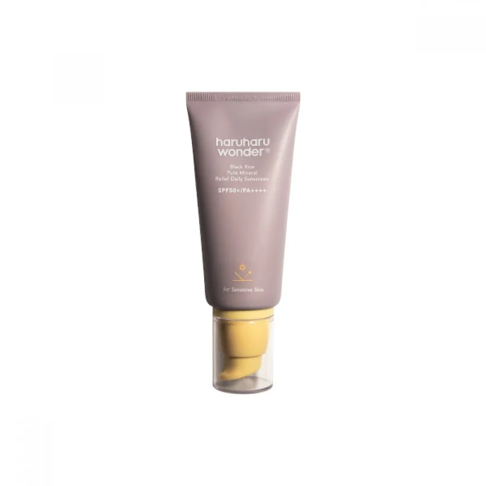 Black Rice Pure Mineral Relief Daily Sunscreen SPF50 /PA     50ml