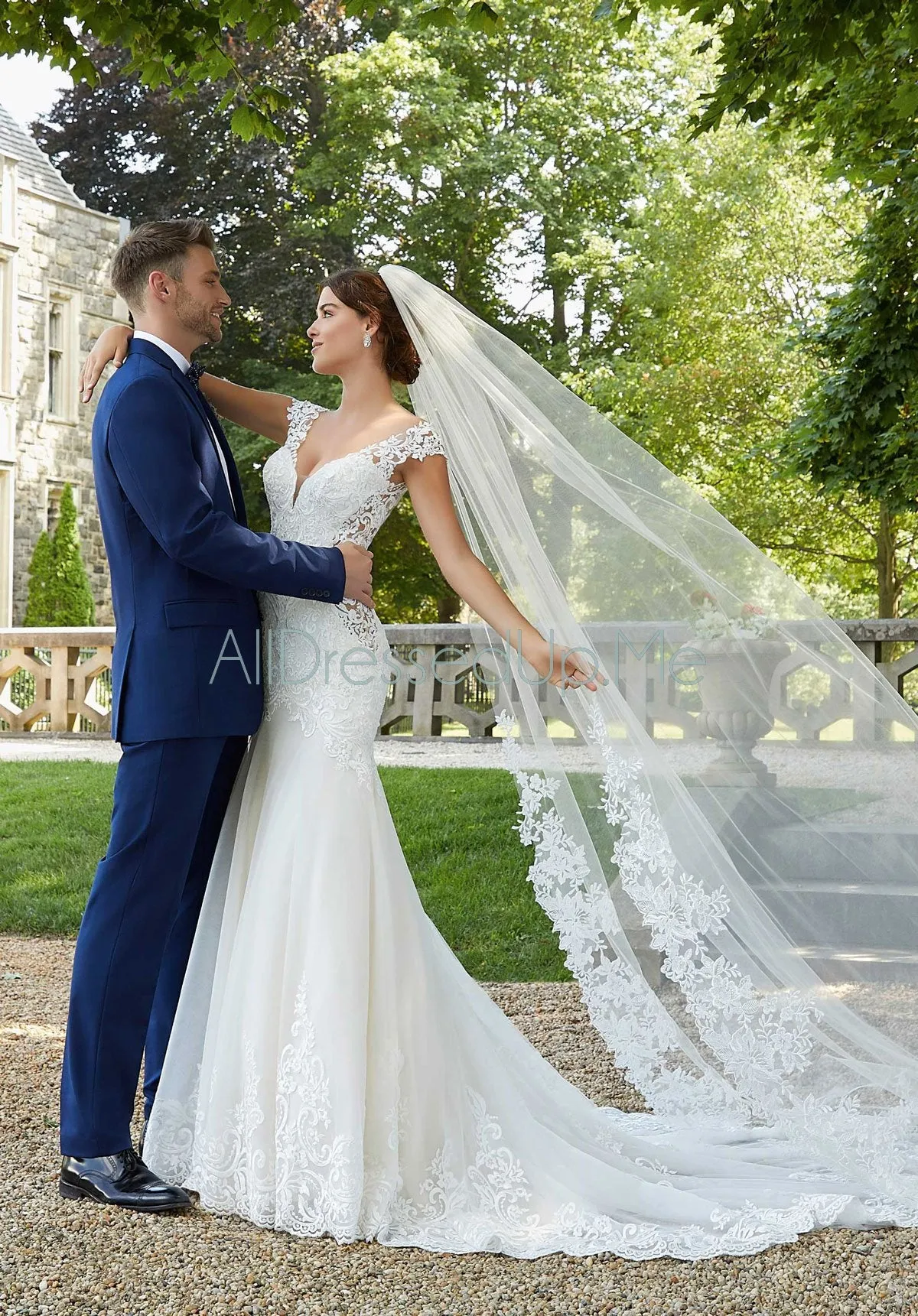 Blu - Shirley - 5815 - Cheron's Bridal, Wedding Gown