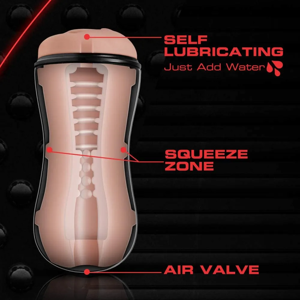 Blush Soft and Wet Self Lubricating Mens Masturbation Cup