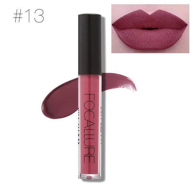 Brand Lip Makeup Long Lasting Lips Matte Lipstick Nude Cosmetic Moistourzing Lip Tint Tattoo Matte Liquid Lip Gloss Make Up
