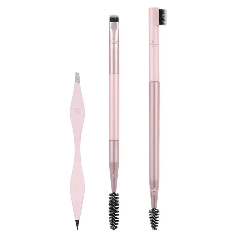Brow Shaping Set pędzelek do brwi   grzebyk do brwi   pęseta