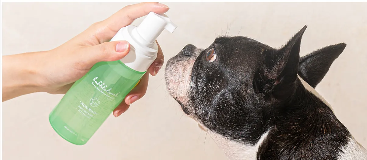 Bubblelamb Non-Wash Soothing Bubble Pet Cleanser