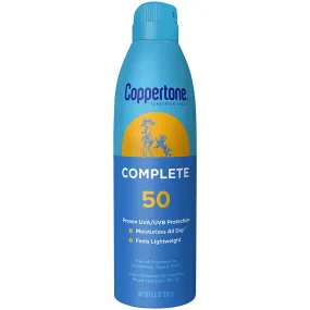 COPPERTONE COMPLETE SPF50 SPRAY 5.5 Oz