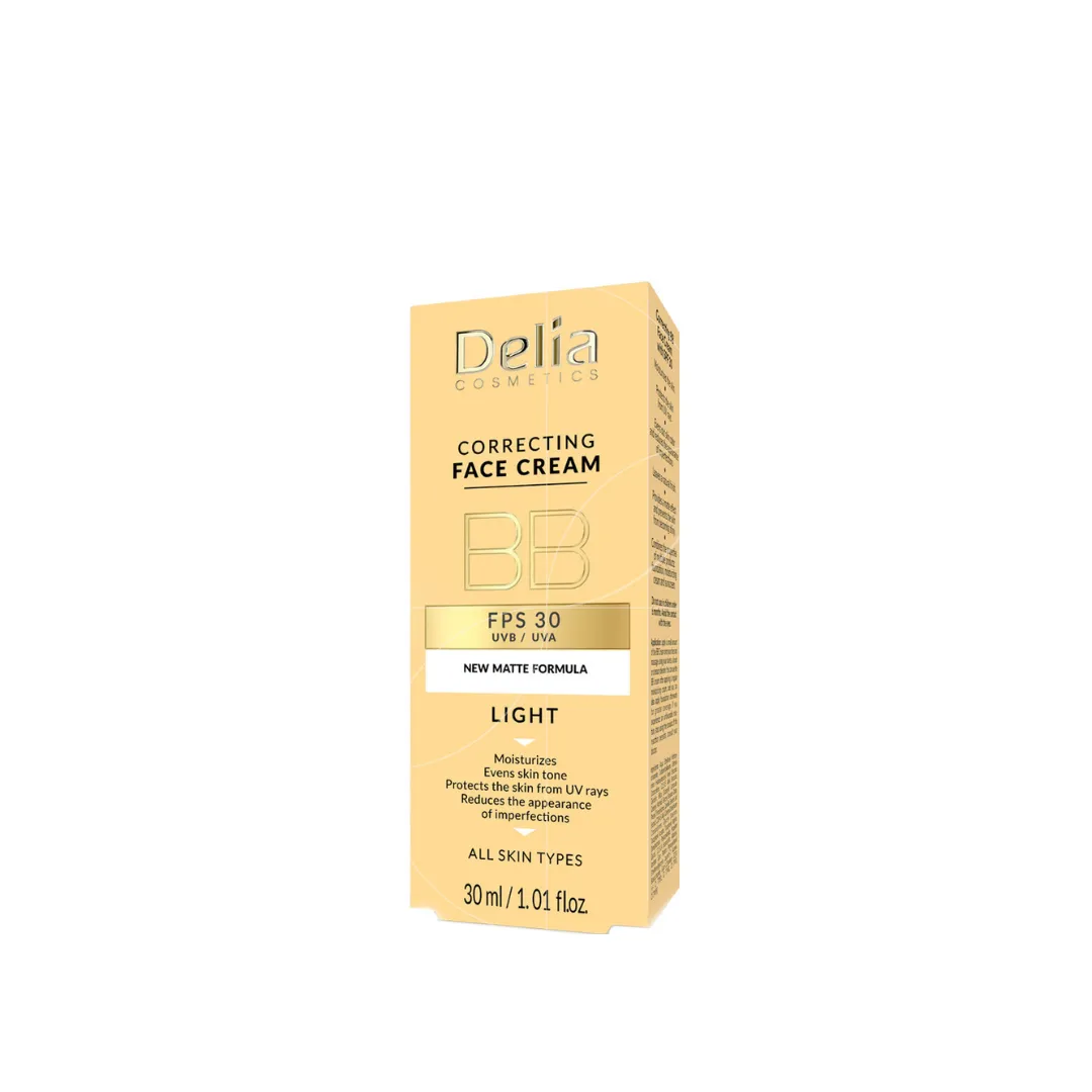 Delia Face Correcting BB Cream Light SPF 30 30ml