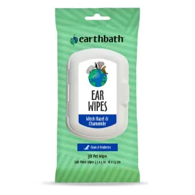 Earthbath Ear Wipes Chamomile & Hazel 30Ct