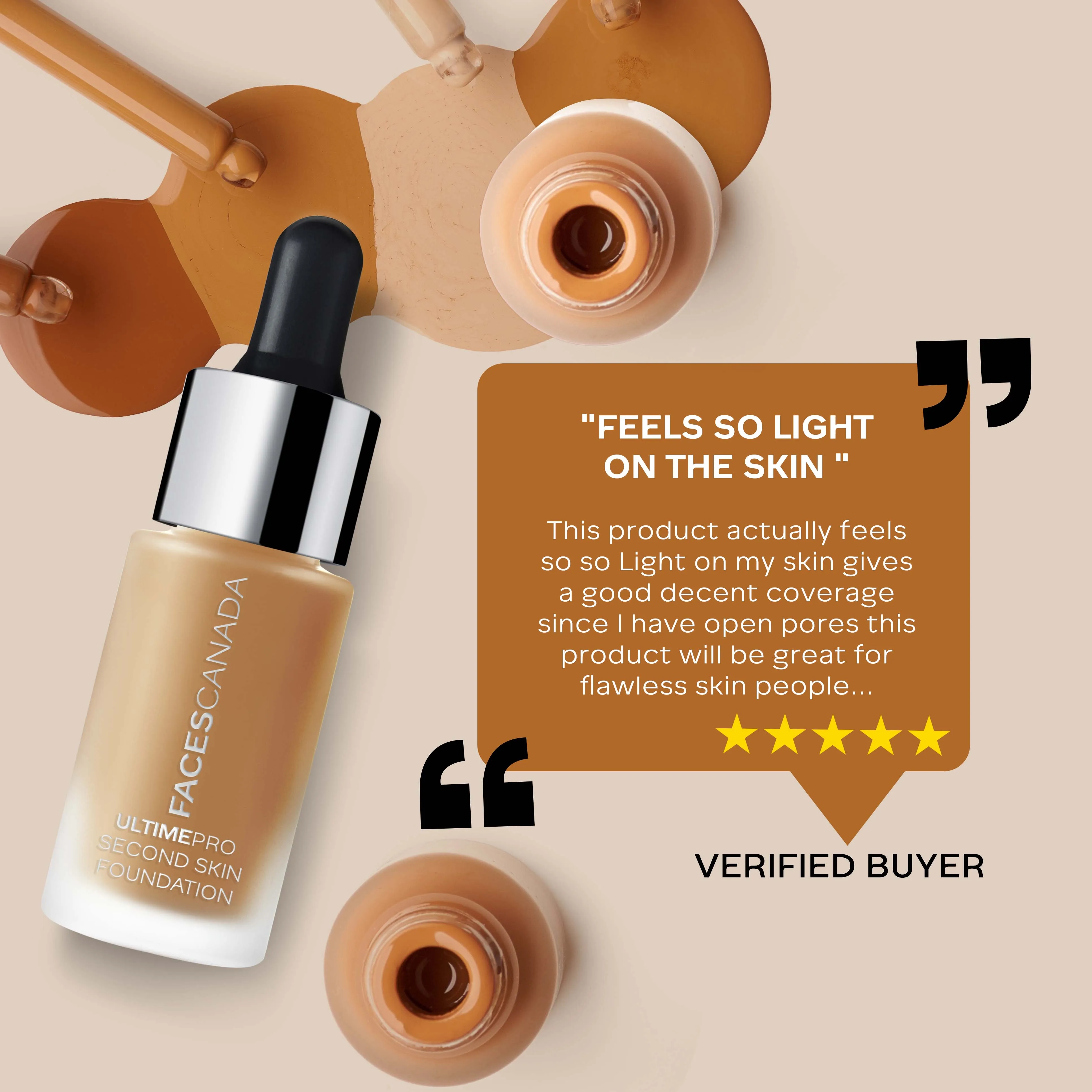Faces Canada UltimePro Second Skin Foundation Soft Sand 041 (15 ml)
