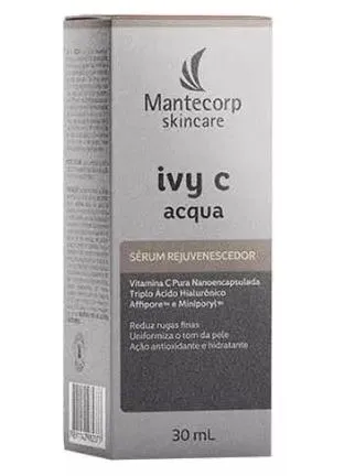 Facial Rejuvenator Ivy C Acqua Serum 30ml - Mantecorp