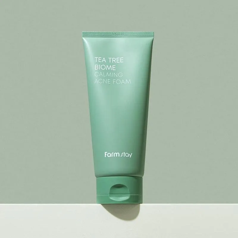 [Farmstay] Tea Tree Biome Calming Acne Foam 180ml