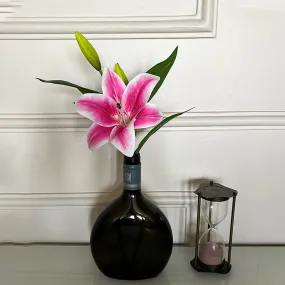 Faux Everlasting Lily Flower Stick - Blush Pink
