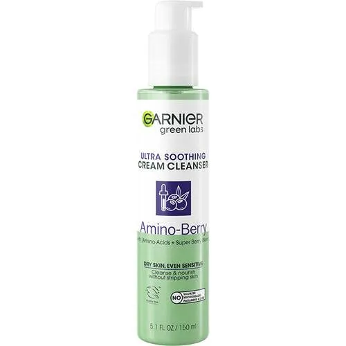 GARNIER Green Labs Amino-Berry ultra soothing Cream Cleanser