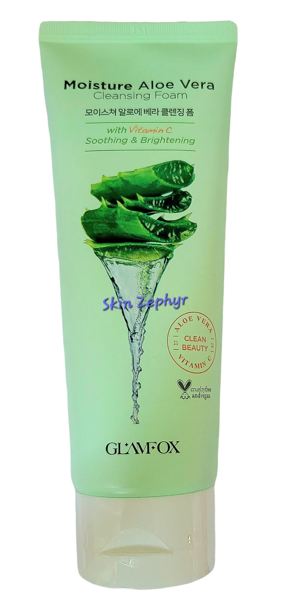 Glamfox Moisture Aloe Vera Cleansing Foam