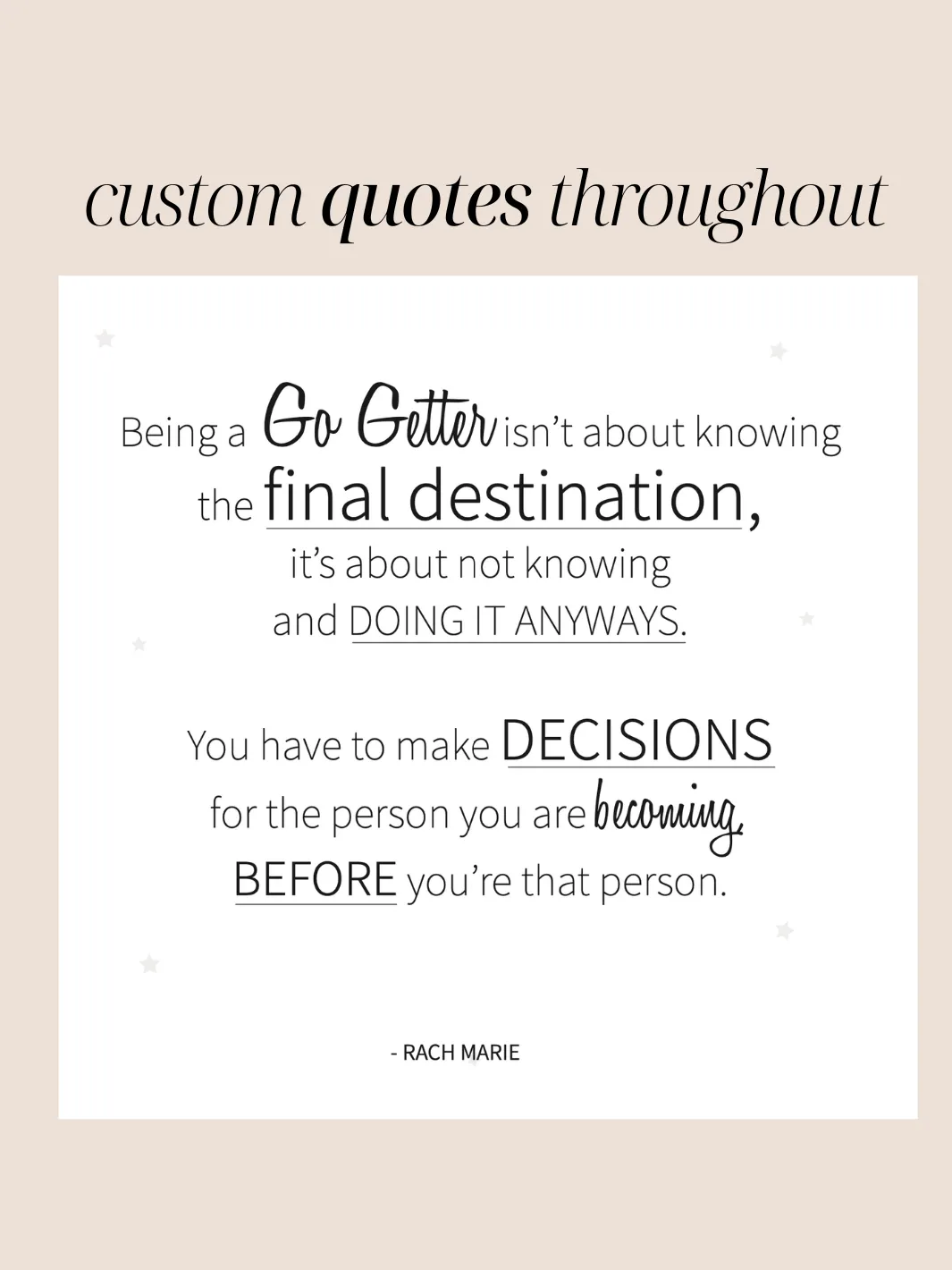 Guided Journal Weekly Entry (Weekly Planner) - Blush