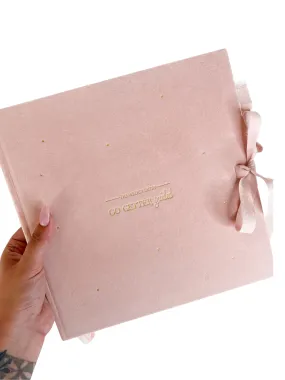 Guided Journal Weekly Entry (Weekly Planner) - Blush