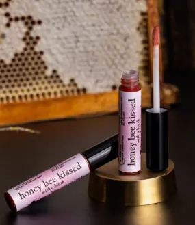Honeybee Kissed with A Blush