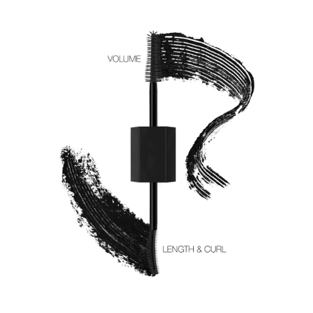 Huda Beauty Legit Lashes Double-Ended Volumizing and Lengthening Mascara With Box
