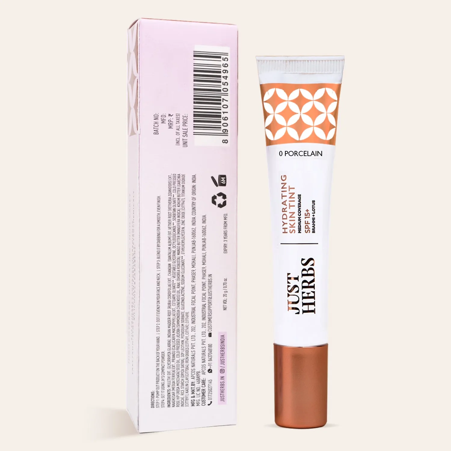 Hydrating Skin Tint SPF 15  - Porcelain