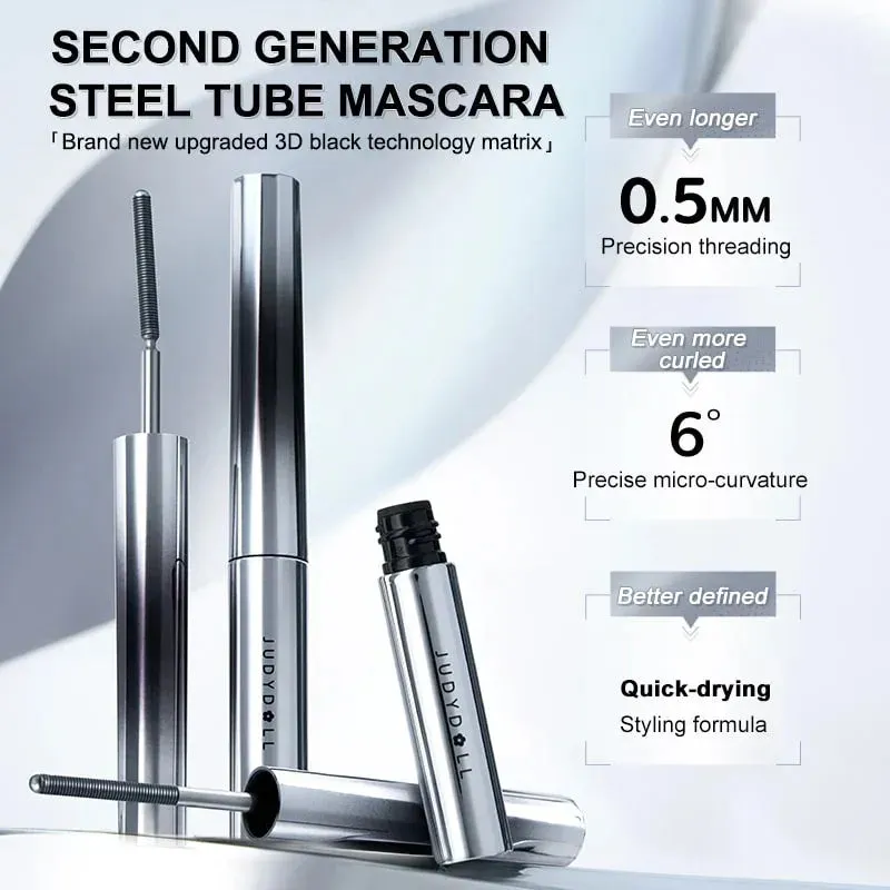 Judydoll - 3D Curling Eyelash Iron Mascara - Curly 01 Black