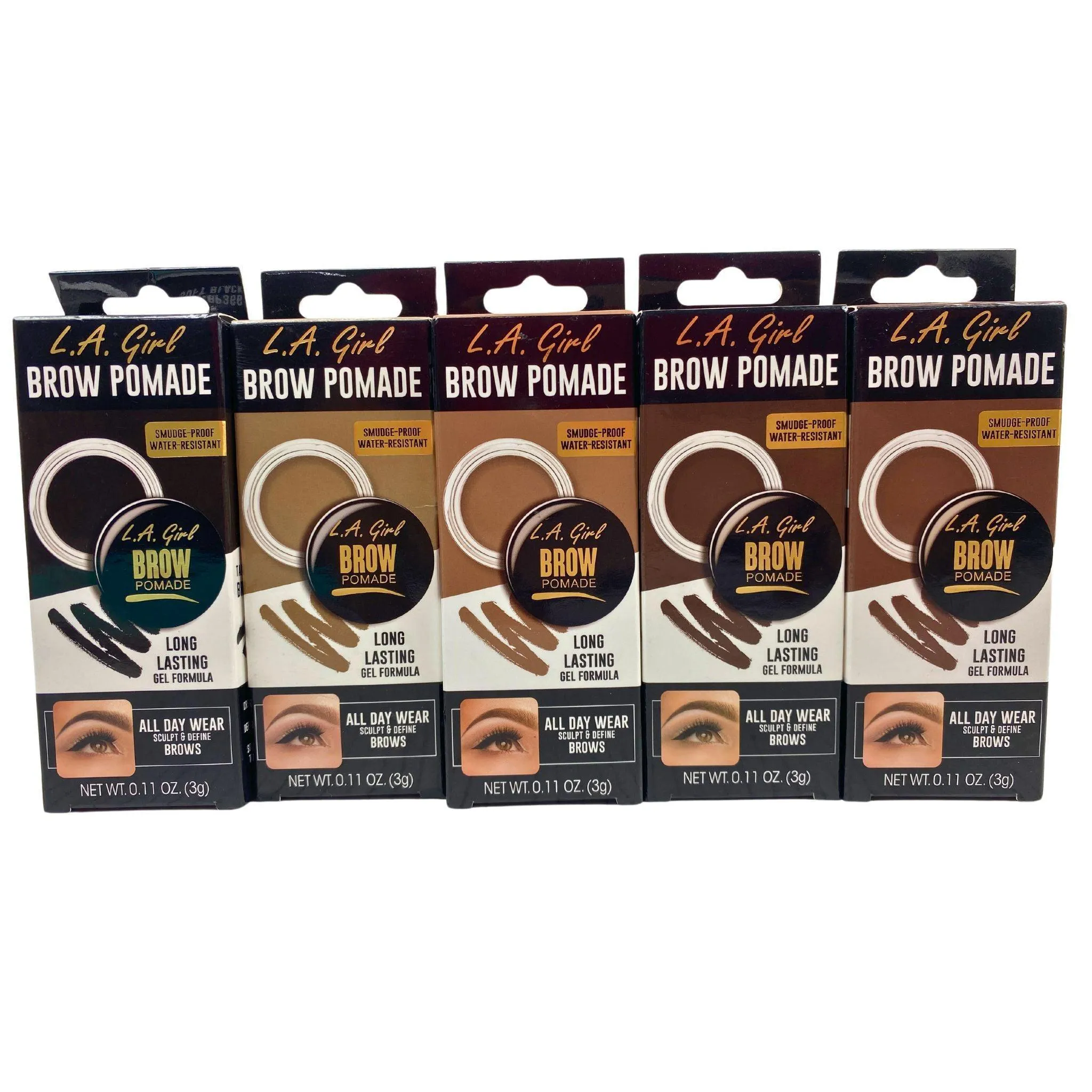 L.A.Girl Brow Pomade Sulpt & Define Brows 0.11OZ  (80 Pcs Lot)