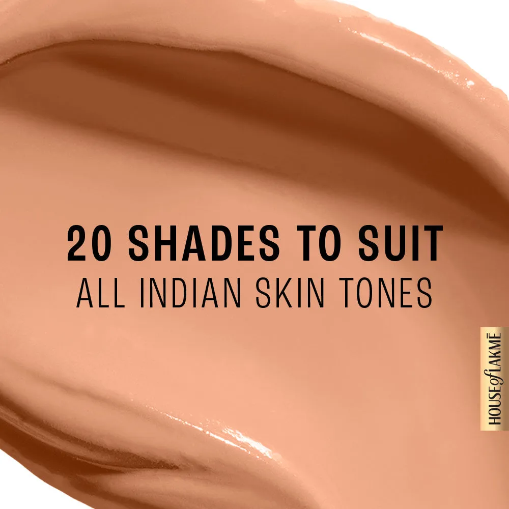 Lakmē 9to5 Powerplay Priming Foundation, C100 Cool Ivory - 25ml