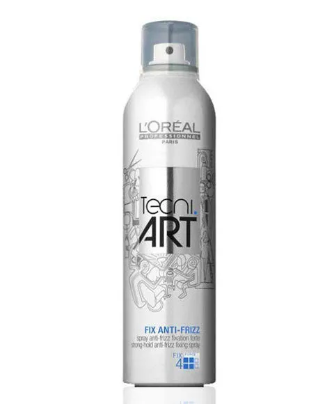 Loreal Paris Tecni Art Fix Anti Frizz Strong Hold Anti Frizz Fixing Spray