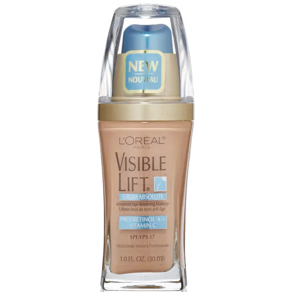 L'OREAL - Visible Lift Serum Absolute Advanced Age-Reversing Makeup Honey Beige - 1 fl. oz. (30 ml)